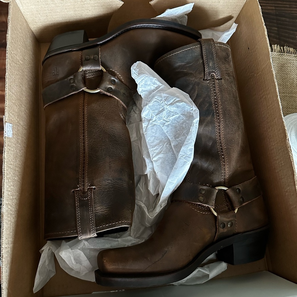 Frye Harness Boots